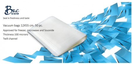 Brecom Pose Vakuum (12X55 cm) 50 stk.