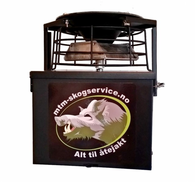 FØLGER MED: SPREDER - GALVANISERT - 12 VOLT