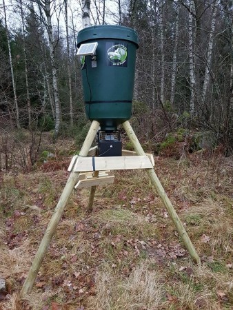 Solcellepanel kan bestilles ved siden av.