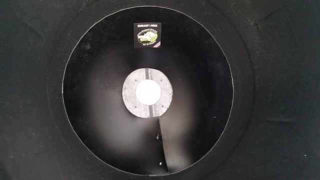 TRAKTEN ER MONTERT INNI TØNNEN